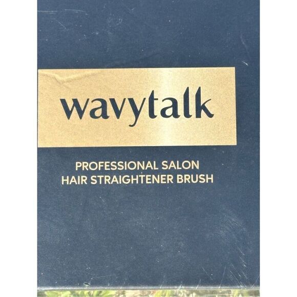 Wavytalk Hair Straightener Brush, Professional Salon Dual Voltage Auto off Model - Picture 4 of 7
